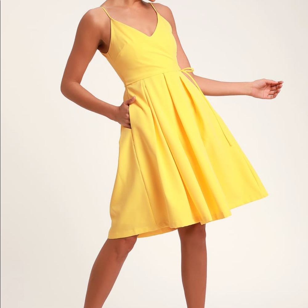 Cute Yellow Dress